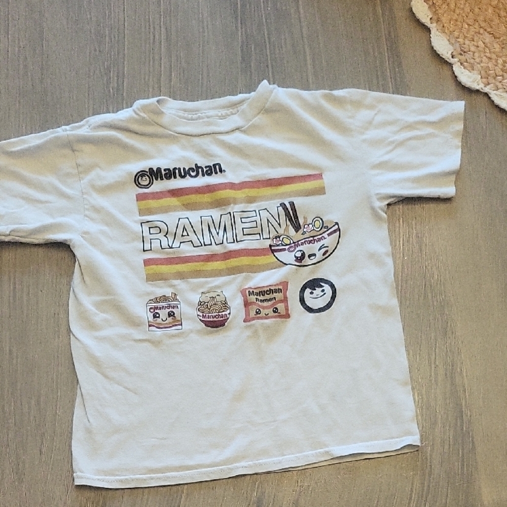 Maruchan White Kids T-Shirt